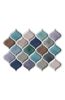 久光贴正品, WALPLUS | Arabesque Green Tile Sticker Decal商品图片 6.1折