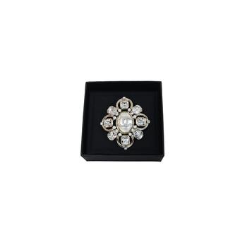 商品Chanel Crystal Flower Brooch图片