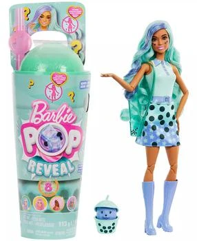 Barbie | Pop Reveal Bubble Green Tea Scented Series Doll with Accessories Set,商家Macy's,价格¥132