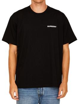 推荐Burberry Men's  Black Other Materials T Shirt商品