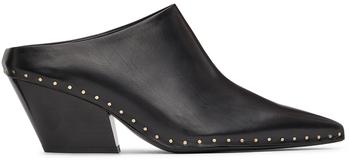 Jil Sander | Black Leather Mules商品图片,独家减免邮费