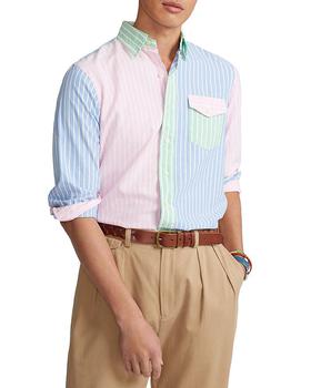 拉夫劳伦衬衫好不好, Ralph Lauren | Classic Fit Striped Oxford Fun Shirt商品图片 2.9折×额外9折, 额外九折