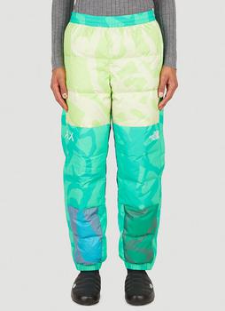 推荐x KAWS 1996 Retro Nuptse Pants in Green商品