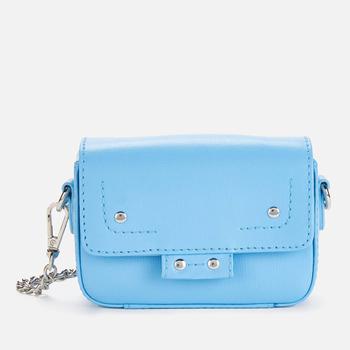 推荐Núnoo Women's Mini Honey LWG Leather Shoulder Bag - Blue商品