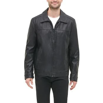 Tommy Hilfiger | Men's Faux Leather Laydown Collar Jacket,商家Macy's,价格¥450