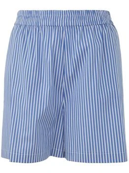 NINA 14.7 | NINA 14.7 COTTON POPLIN STRIPED SHORTS CLOTHING,商家Baltini,价格¥869