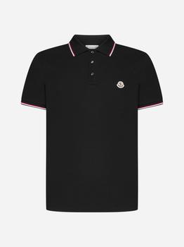 商品Moncler | Logo-patch cotton polo shirt,商家d'Aniello boutique,价格¥1298图片