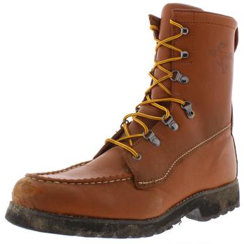 推荐Fin & Feather Mens 9" Waterproof Leather Oil Resistant Work Boots商品