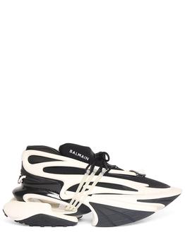 Balmain | Unicorn Neoprene & Leather Sneakers商品图片,