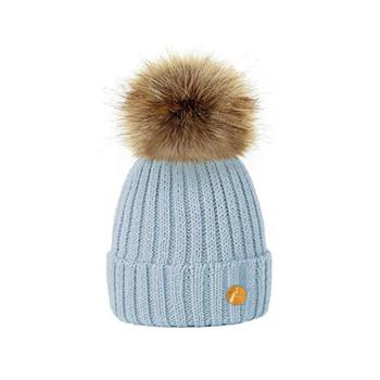 推荐Hortons England 毛球帽 天蓝色 Hortons England Meribel PomPom Hat - Sky Blue商品