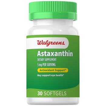 Walgreens | Astaxanthin 5 mg Softgels,商家Walgreens,价格¥88