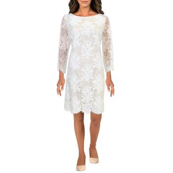 Vince Camuto Specialty Size, Vince Camuto | Vince Camuto Womens Lace Mini Shift Dress商品图片 4折