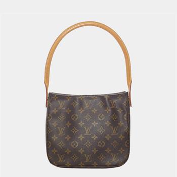 lv女包真假, [二手商品] Louis Vuitton | Louis Vuitton Brown Monogram Looping MM商品图片 9折
