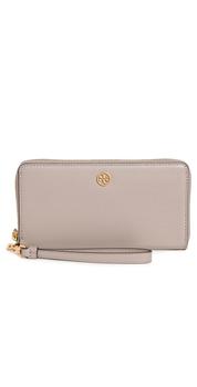 了解tory burch robinson, Tory Burch | Tory Burch Robinson Zip Continental Wallet商品图片 