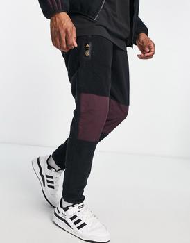 Adidas | adidas Football Germany World Cup 2022 Lifestyler fleece joggers in black商品图片,