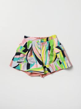 推荐Emilio Pucci cotton shorts with abstract print商品