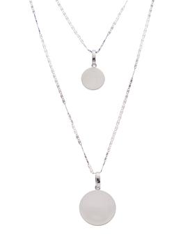 商品Lana Jewelry 14K Double Strand Disc Necklace图片
