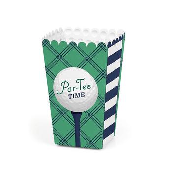 商品Par-Tee Time - Golf - Birthday or Retirement Party Favor Popcorn Treat Boxes - Set of 12图片