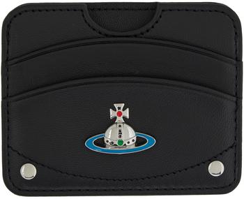 Vivienne Westwood | Black Half Moon Card Holder商品图片,