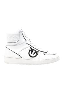 product Leather high-top trainers image