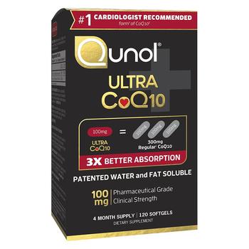 Qunol 超级辅酶Q10 三倍吸收 100mg  备孕/心脏/抗衰老