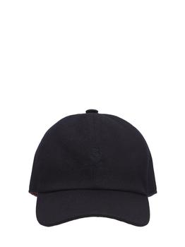 推荐Logo Embroidery Cashmere Baseball Cap商品