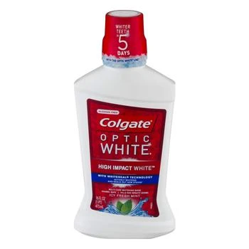 推荐Colgate Optic White Mouthwash, Sparkling Fresh Mint 16 oz商品