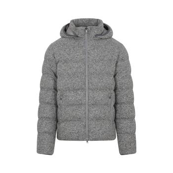 Herno | HERNO   RESORT GRAIN JERSEY BOMBER WINTERCOAT商品图片,7.6折