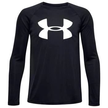 推荐Under Armour Tech Big Logo L/S T-Shirt - Boys' Grade School商品