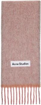 Acne Studios | Pink Wool Mohair Scarf 独家减免邮费