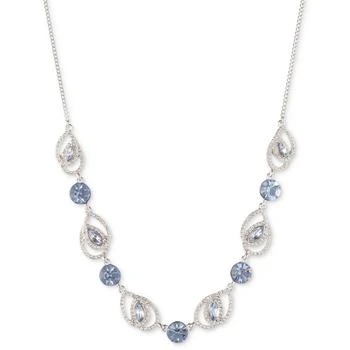 Givenchy | Pavé & Marquise-Cut Crystal Statement Necklace, 16" + 3" extender 独家减免邮费