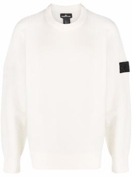 Stone Island, Stone Island | Stone Island Men's  Beige Wool Sweater商品图片 1.2折
