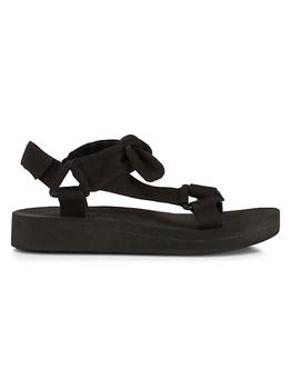Loeffler Randall推荐, Loeffler Randall | Maisie Linen & Cotton Sport Sandals商品图片 