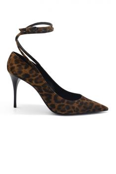 ysl高跟鞋评价, Yves Saint Laurent | Women's Luxury Pumps   Saint Laurent Pumps Lexi Model In 9 Cm Black Leopard Print Leather商品图片 9折