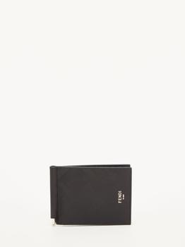 芬迪男包真假, Fendi | FF leather cardholder商品图片 8.8折