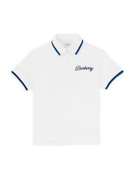 Burberry | Little Boy's & Boy's Langton Polo Shirt,商家Saks OFF 5TH,价格¥1249