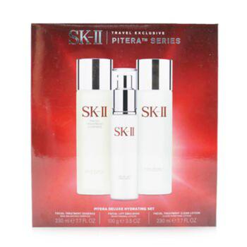 product SK II - Pitera Deluxe Hydrating 3-Pieces Set: Facial Treatment Essence 230ml + Facial Lift Emulsion 100g + Facial Treatment Clear Lotion 230ml 3pcs image
