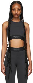 Essentials | Black Sport Tank Top商品图片,