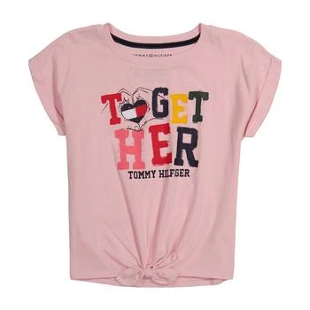 Tommy Hilfiger | Big Girls Together Tie-Front T-shirt 