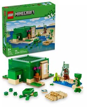 LEGO | Minecraft The Turtle Beach House Construction Toy 21254, 234 Pieces,商家Macy's,价格¥199