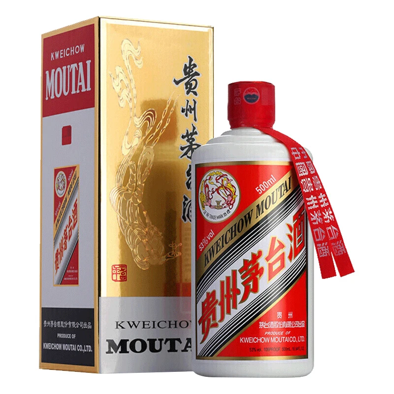 推荐Moutai/茅台飞天53度酱香型白酒500ml商品