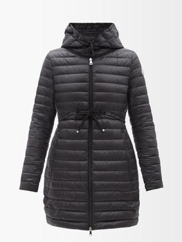 moncler羽绒服女, Moncler | Barbel long down hooded jacket商品图片 