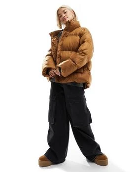 Columbia | Columbia Puffect Surplus puffer coat in brown Exclusive to ASOS 5.9折, 独家减免邮费