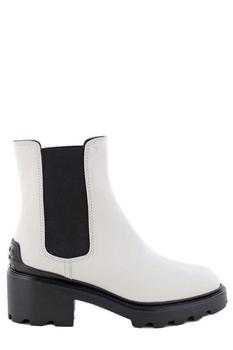 推荐Tod's Round Toe Ankle Boots商品