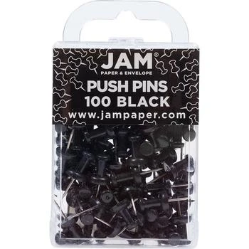 JAM Paper | Colorful Push Pins - Pushpins - 100 Per Pack,商家Macy's,价格¥57