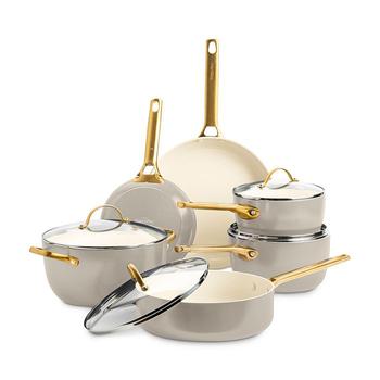 商品Greenpan | Reserve Blush Healthy Ceramic Nonstick Cookware, Set of 10,商家Bloomingdale's,价格¥2623图片