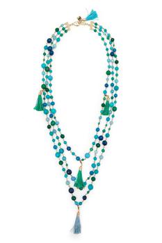 ROSANTICA, ROSANTICA | Gold-tone, quartz and tassel necklace商品图片 4.5折