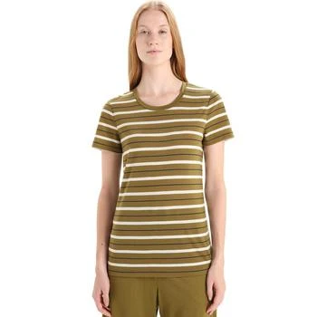 Icebreaker | Wave Stripe Short-Sleeve T-Shirt - Women's 4.9折