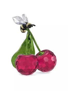 Swarovski | Idyllia Bee & Cherry Crystal Figurine,商家Saks Fifth Avenue,价格¥968