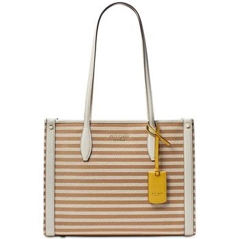 kate spade tote单肩包, Kate Spade | Market Striped Fabric Medium Tote商品图片 5折